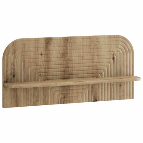 Vidaxl wandplank 2 st artisanaal eiken 80.5 x 13.5 x 37.5 cm