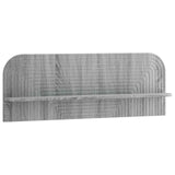Vidaxl wandplank 2 st grijs sonoma 102 x 13.5 x 37.5 cm bewerkt hout