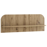 Vidaxl wandplank 2 st artisanaal eiken 102 x 13,5 x 37,5 cm