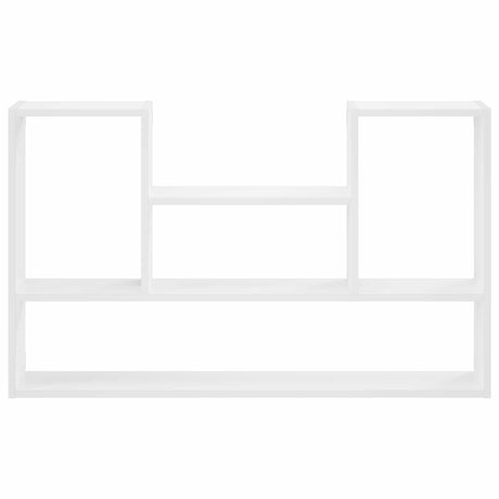 Vidaxl wandplank wit 100 x 17 x 60 cm bewerkt hout