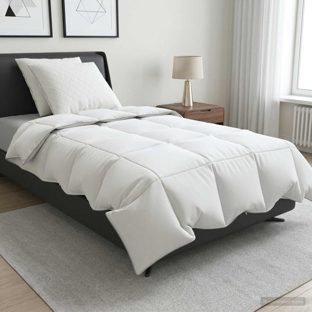 Vidaxl 90% ganzen dons dekbedset fulda 3 st 155 x 220 cm zomer 100 gsm