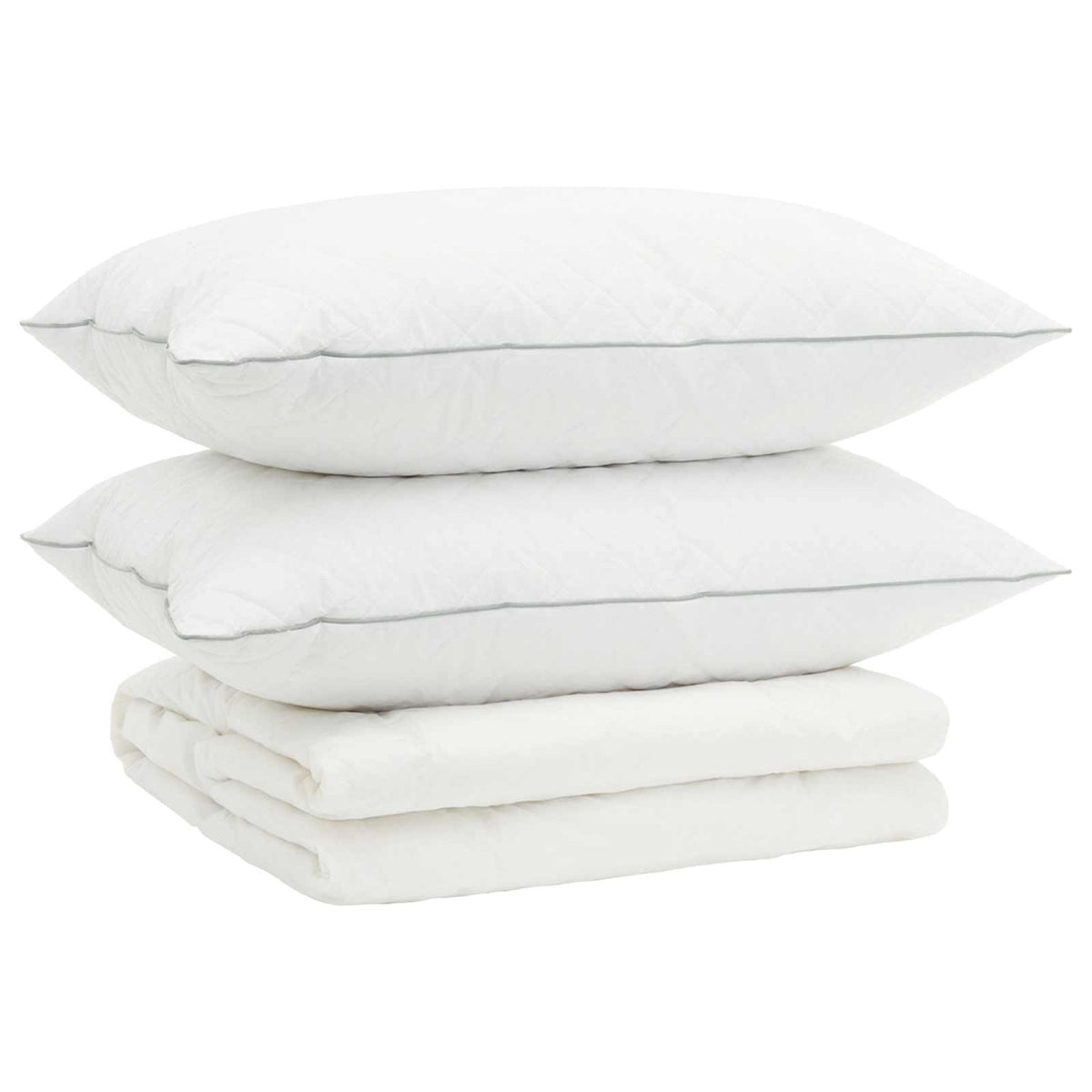 Vidaxl 90% ganzen dons dekbedset fulda 3 st 155 x 220 cm zomer 100 gsm