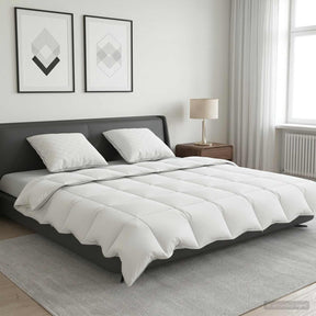 Vidaxl 90% ganzen dons dekbedset fulda 3 st 220 x 260 cm zomer 100 gsm