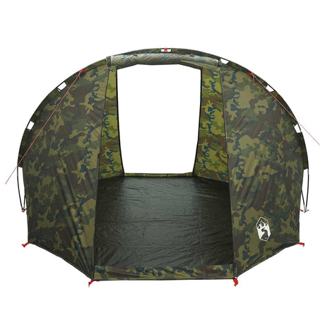 Vidaxl vis tent snelle vrijgave -persoons 5-persoons lichte camouflage