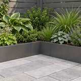 Vidaxl keerwand 50 x 50 x 30 cm staal zwart