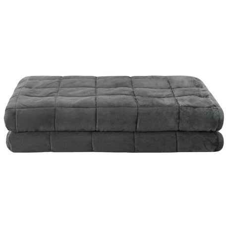Vidaxl verzwaringsdeken antraciet 230 x 220 cm 11 kg 100% katoen 205t
