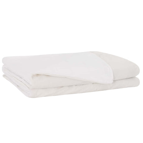 Vidaxl verzwaarde dekens wit 200 x 220 cm 9 kg 100% katoen 205t