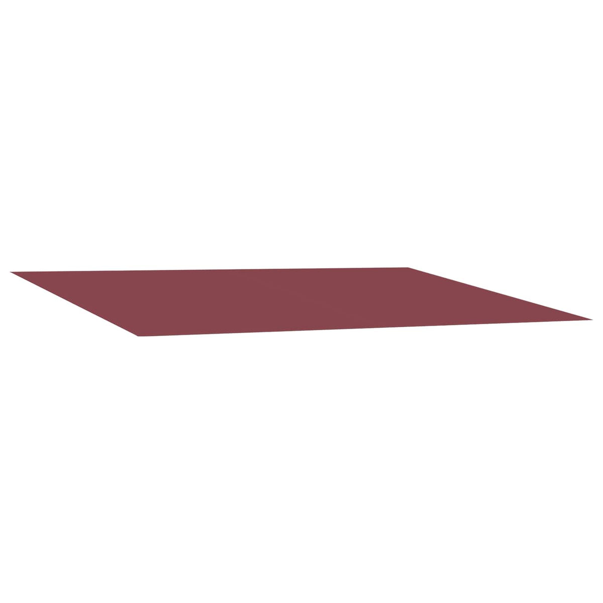 Vidaxl vervangingsdoek voor zonnescherm bordeaux rood 300 x 250 cm