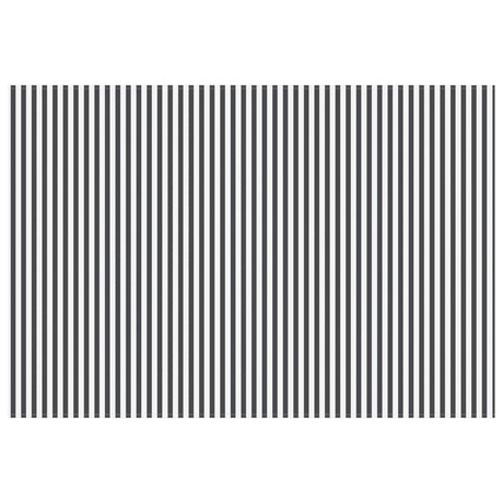 Vidaxl vervangingsdoek voor zonnescherm antraciet en wit 500 × 350 cm