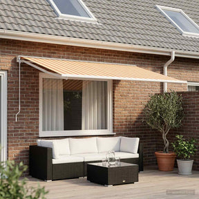 Vidaxl vervangingsdoek voor zonnescherm multikleur 400 × 350 cm