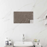 Vidaxl led badkamer spiegel doorzichtig 50 x 30 cm gehard glas