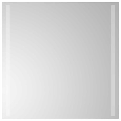 Vidaxl led badkamer spiegel transparant 60 x 60 cm gehard glas
