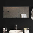 Vidaxl led badkamer spiegel transparant 90 x 40 cm gehard glas