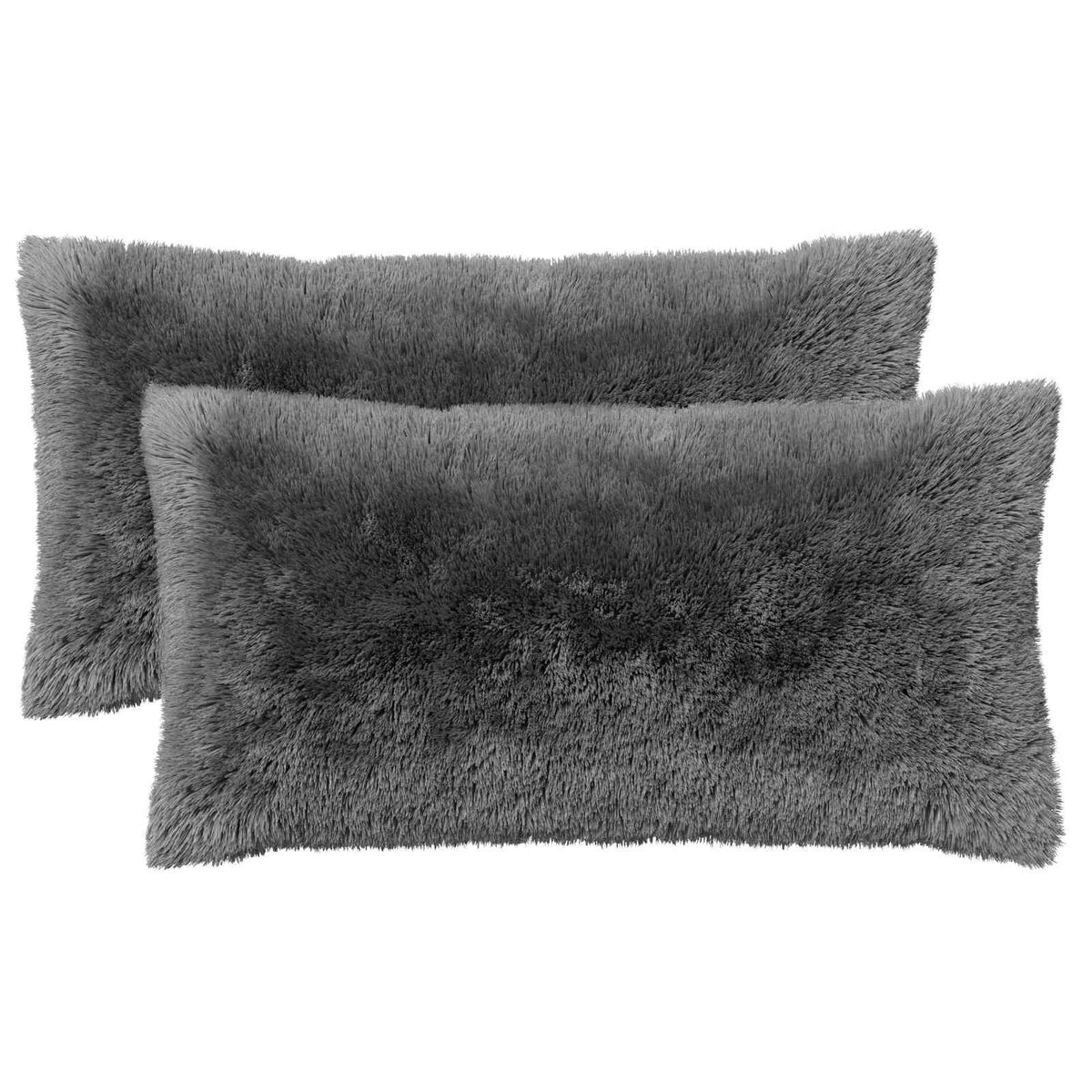 Vidaxl kussen met kussen heerlen 2 st lichtgroen pv fleece