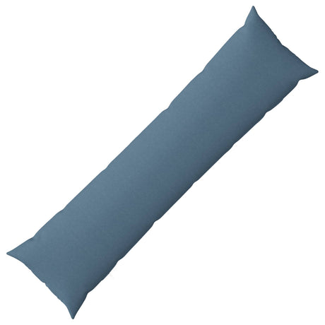 Vidaxl kussen met kussen heerlen jeans blauw 40 x 145 cm stof