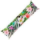 Vidaxl kussen met kussen heerlen meerkleurig 40 x 145 cm polyester