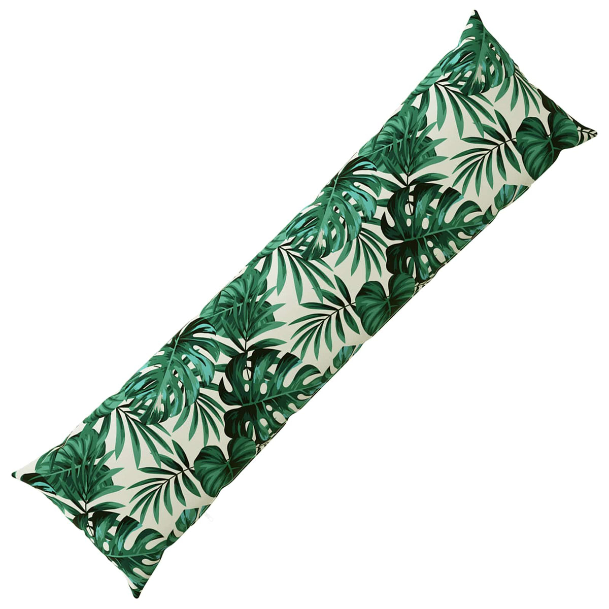 Vidaxl kussen met kussen heerlen bladpatroon 40 x 145 cm polyester