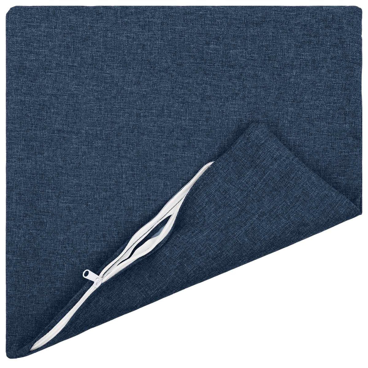 Vidaxl kussen met kussen heerlen 12 st blauw stof