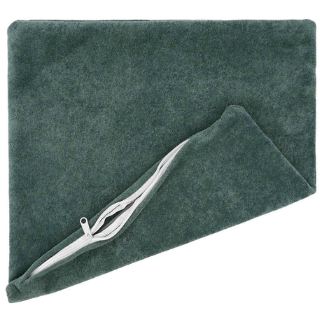 Vidaxl kussen met kussen heerlen 6 st zee blauw microfiber fleece