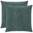 Vidaxl kussen met kussen heerlen 2 st zee blauw microfiber fleece