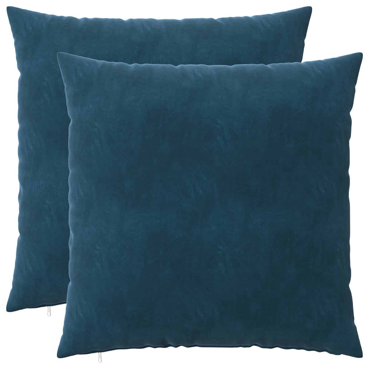Vidaxl kussen met kussen heerlen 2 st blauw fluweel