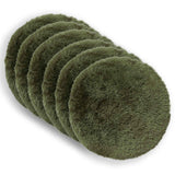Vidaxl kussen met kussen heerlen 6 st groen pv fleece