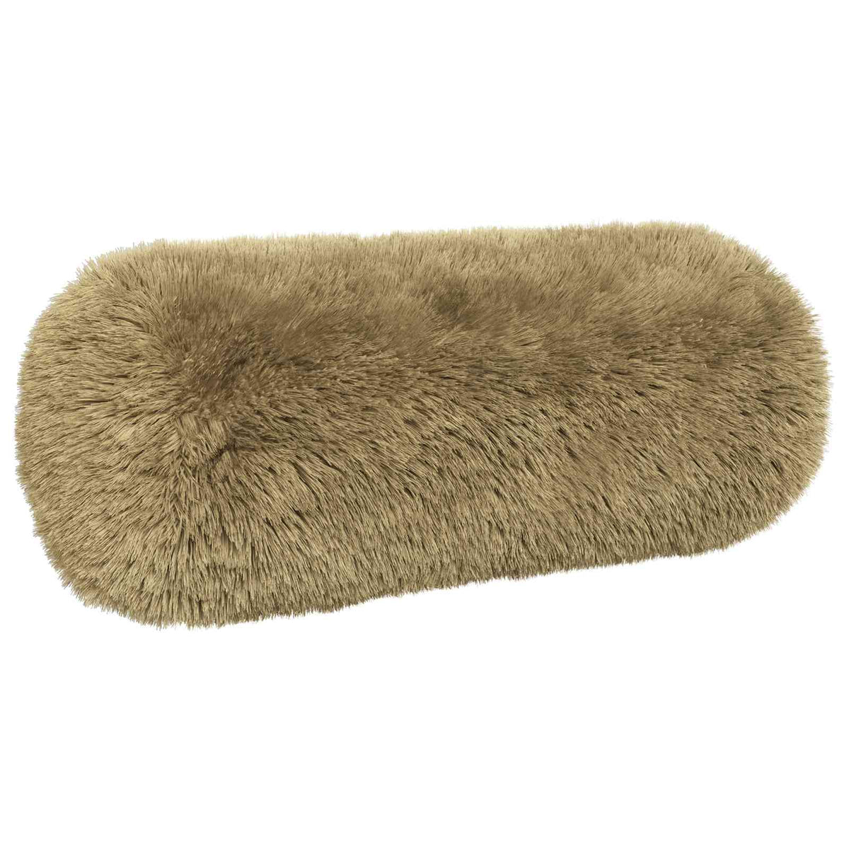 Vidaxl kussen met kussen heerlen 6 st lichtgrijs pv fleece