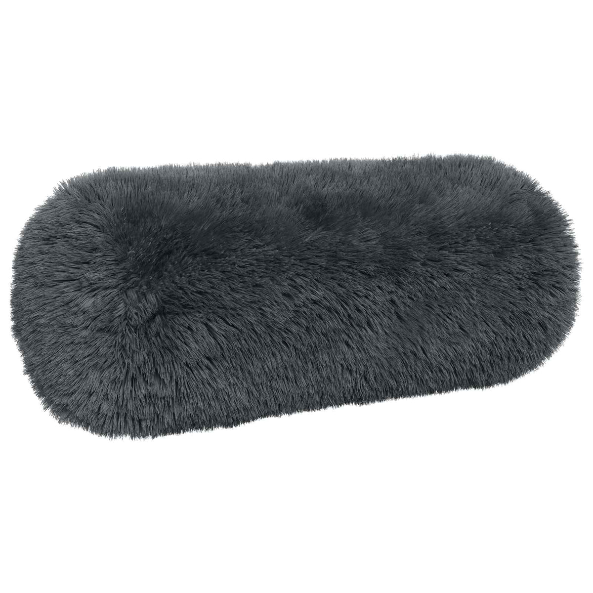 Vidaxl kussen met kussen heerlen 2 st antraciet pv fleece