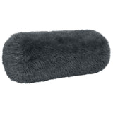 Vidaxl kussen met kussen heerlen 2 st antraciet pv fleece
