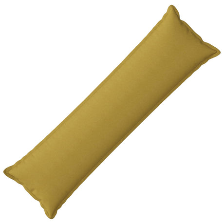 Vidaxl kussen met kussen houten lichtgroen 40 x 145 cm faux linnen