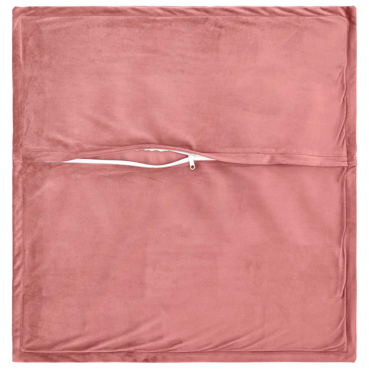 Vidaxl kussen met kussen houten 6 st roze fluweel