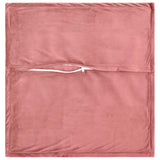 Vidaxl kussen met kussen houten 6 st roze fluweel