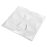Vidaxl wandpanelen 48 st 50 x 50 cm diamant wit xps schuim
