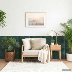 Vidaxl wandpanelen 48 st 50 x 50 cm steen groen xps schuim