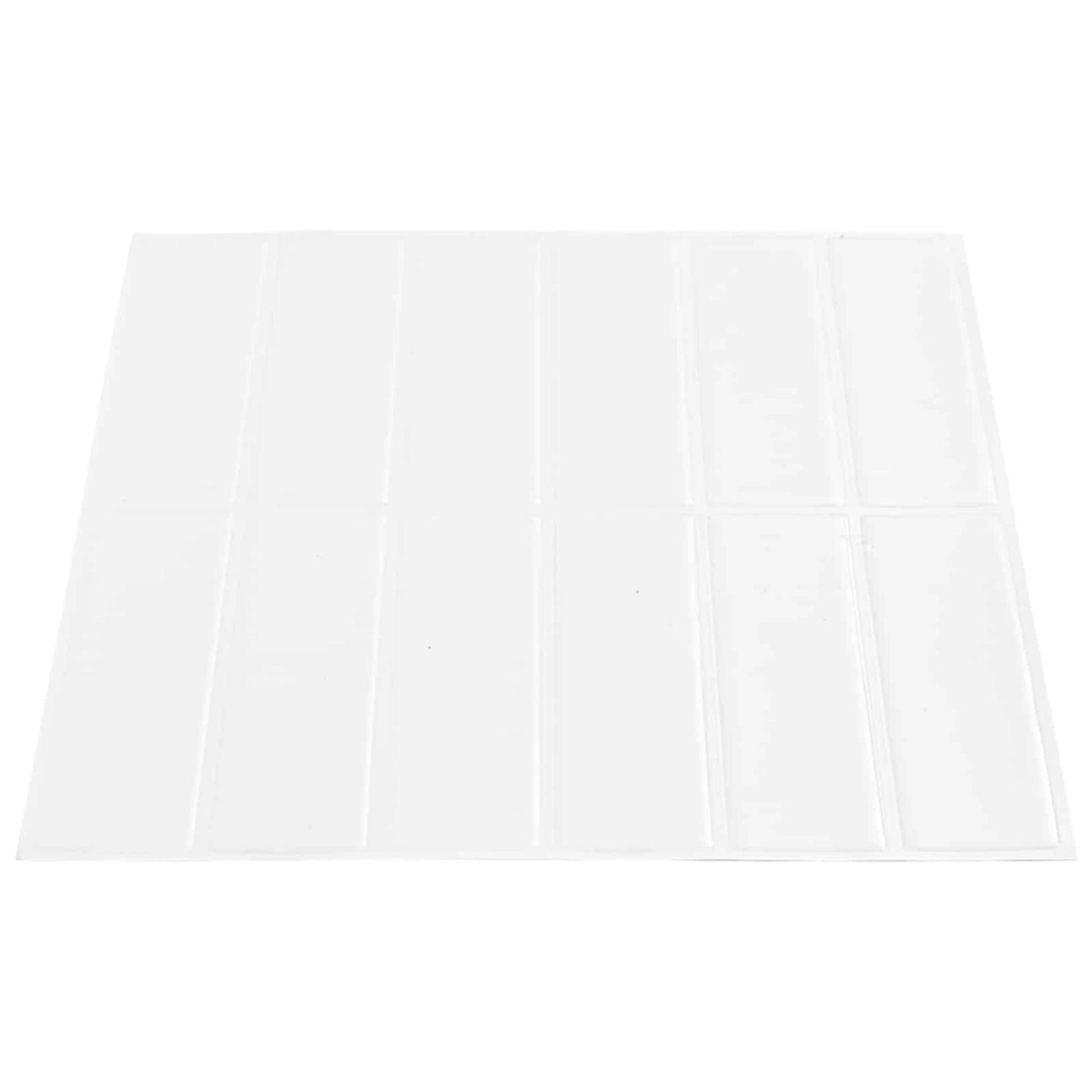 Vidaxl rechthoekige tegel 10 st wit 29 x 23 x 0,08 cm