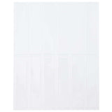 Vidaxl rechthoekige tegel 10 st wit 29 x 23 x 0,08 cm