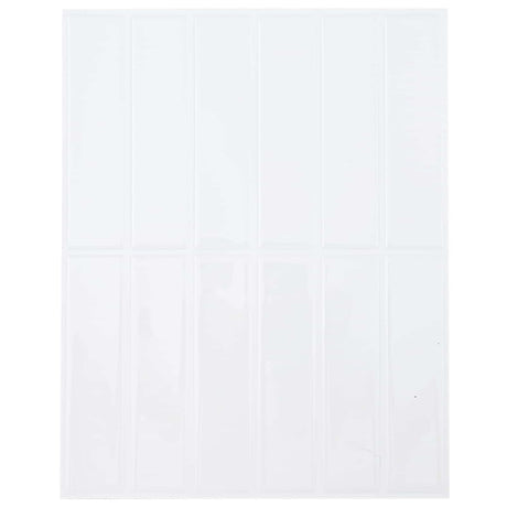 Vidaxl rechthoekige tegel 50 st wit 29 x 23 x 0,08 cm