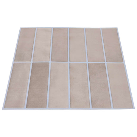 Vidaxl rechthoekige tegel 20 st beige koffie 29 x 23 x 0,08 cm