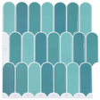 Vidaxl veer tegel 20 st blauw 30 x 30 cm polyurethaan en pet