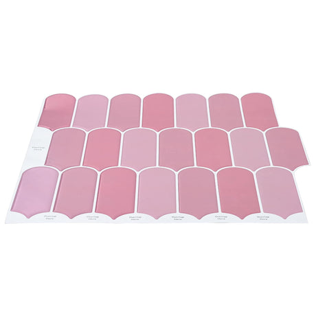 Vidaxl veer tegel 10 st roze 30 x 30 cm polyurethaan en pet