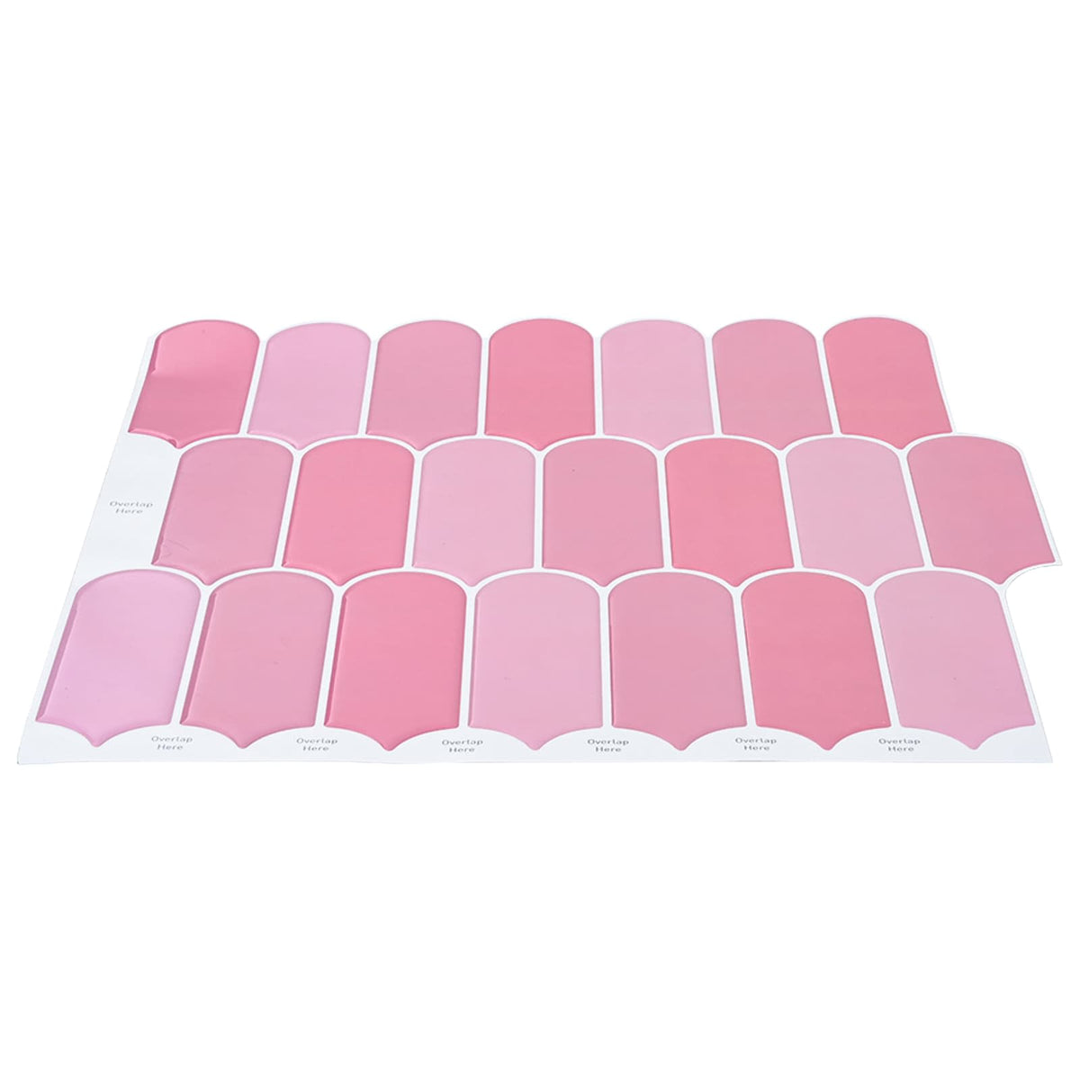 Vidaxl veer tegel 20 st roze 30 x 30 cm polyurethaan en pet