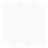 Vidaxl hexagon tegel 20 st wit 30 x 30 cm polyurethaan en pet