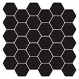 Vidaxl hexagon tegel 20 st zwart 30 x 30 cm polyurethaan en pet