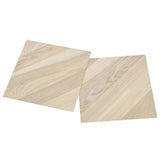 Vidaxl zelfklevende vloerplanken beige gestreept 30,5 x 30,5 cm 20 st