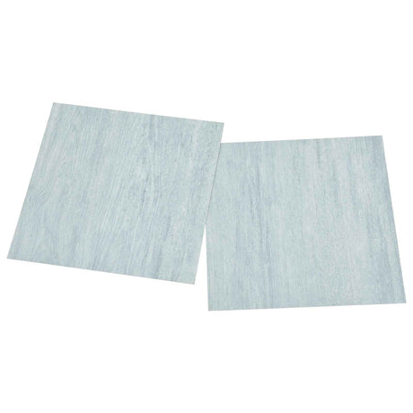 Vidaxl zelfklevende vloerplanken groen 30,5 x 30,5 cm 20 st pvc