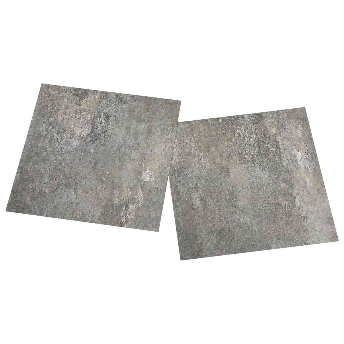 Vidaxl zelfklevende vloerplanken stenen 30,5 x 30,5 cm 20 st pvc