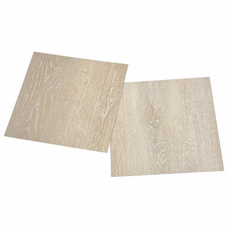 Vidaxl zelfklevende vloerplanken bruin en beige 30,5 x 30,5 cm 20 st