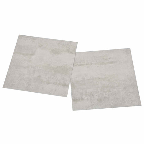 Vidaxl zelfklevende vloerplanken wit en grijs 30,5 x 30,5 cm 20 st pvc