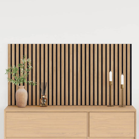 Vidaxl wandpanelen 2 st 60,5 x 60 cm naturel