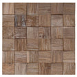Vidaxl wandpaneel 11 st naturel 30 x 30 x 2 cm